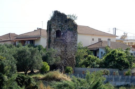 The only remnant of the western fortification walls.