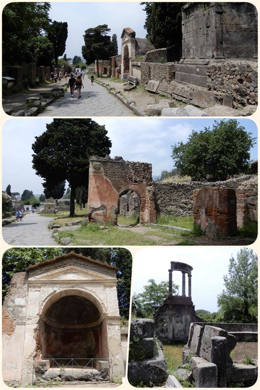 The necropolis outside the Herculaneum Gate.