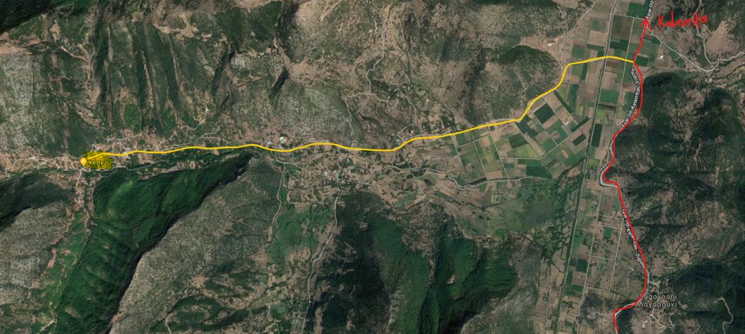 The detour to Kertezi.