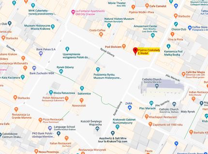 Wedel Lounge on the map. (Courtesy of Google maps).