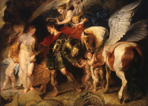 Perseus and Andromeda by Rubens - 1622 (Hermitage Museum).