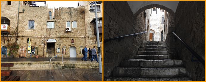 The entrance to Old Jaffa from the harbor.