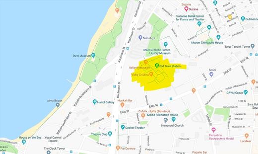 Location of the Old Train Station