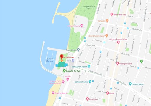 Gordon Pool on the map.