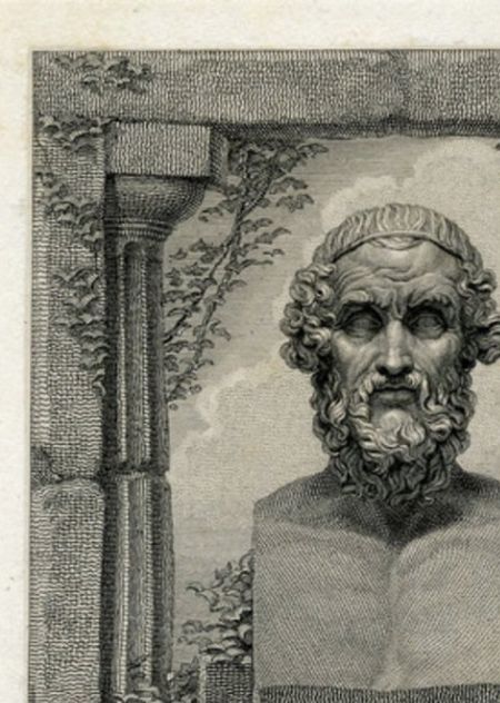 Pindar (c. 522 – c. 443 BC) was an Ancient Greek lyric poet from Thebes.