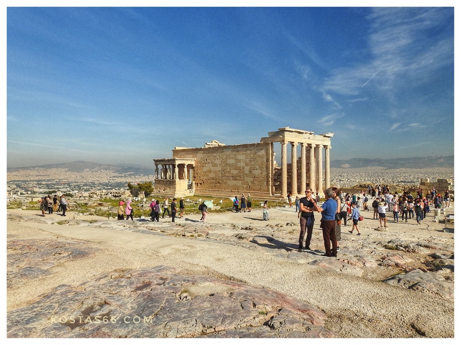 The Erechtheion.