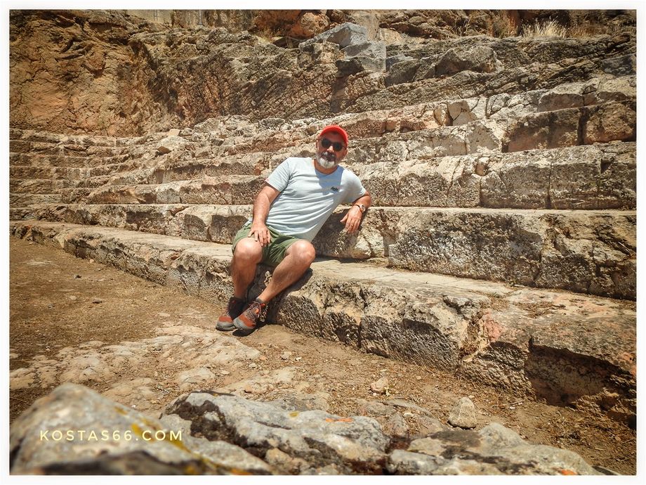 Me at the Telesterion.