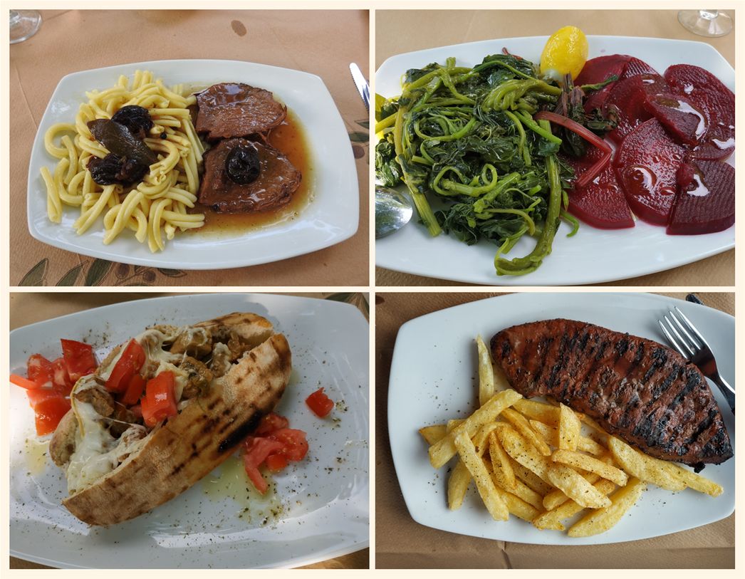 From the menu of 