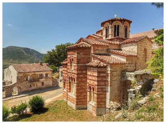 The NE side of Theotocos (Virgin Mary) church.
