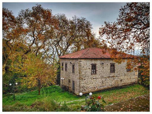 The backyard of the former first School of Girls.