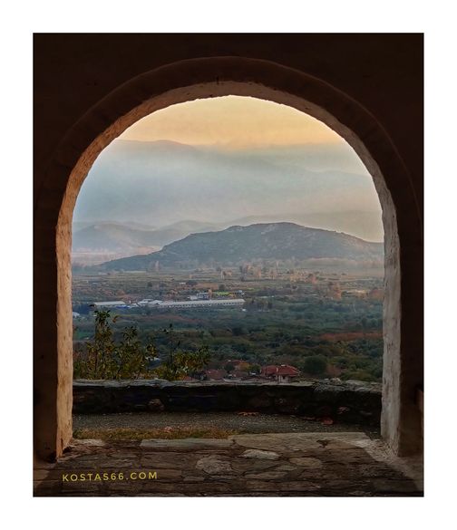 View of Dotion Valley from the church of Prophet Ilias.
