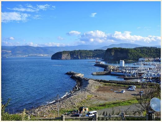 View from Nishin Goten towards Otaru.
