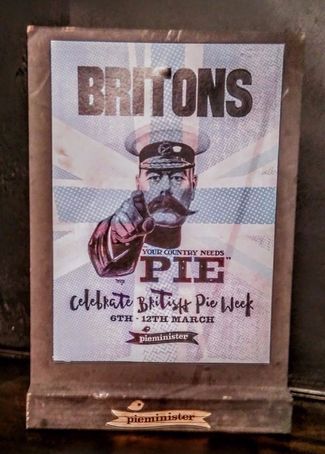 Pieminister pie week poster (2017).