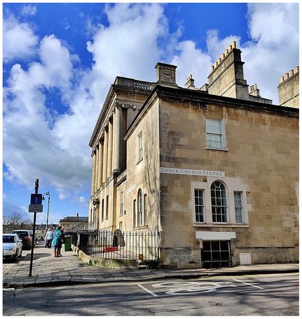 No.1 Royal Crescent seen from Upper Church Street. No.1 Royal Crescent provides the visitor with an opportunity to look beyond the Crescent's famous Palladian façade and see what life was like for the wealthy and their servants in eighteenth-century Bath. Built between 1767 and 1774, the Royal Crescent is justly considered one of the finest achievements of eighteenth-century urban architecture. No.1 was the first house to be built in the Crescent, and originally provided luxury accommodation for aristocratic visitors who came to take the waters and enjoy the social season. Each room is an exquisite example of Georgian interior design with authentic furniture, paintings, textiles and carpets.