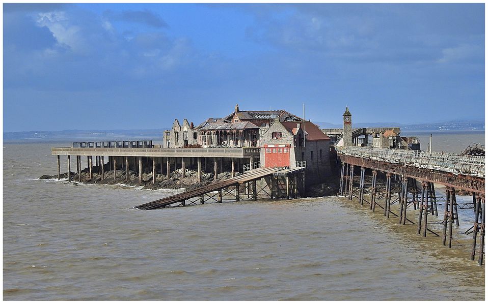 Birnbeck Pier.