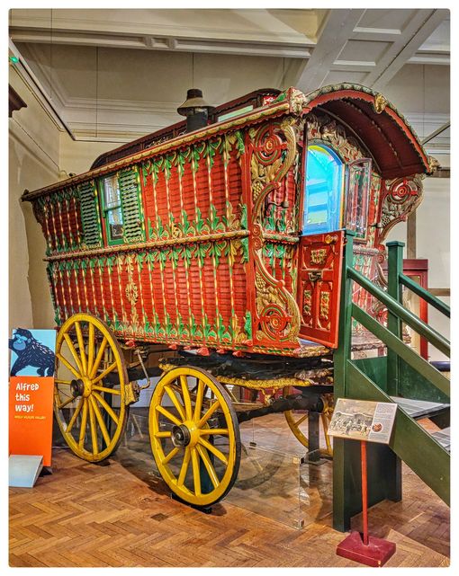 A gipsy cart of the early 20th century.