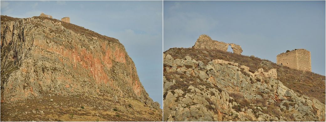 Goulas in the Upper Town seen from afar.