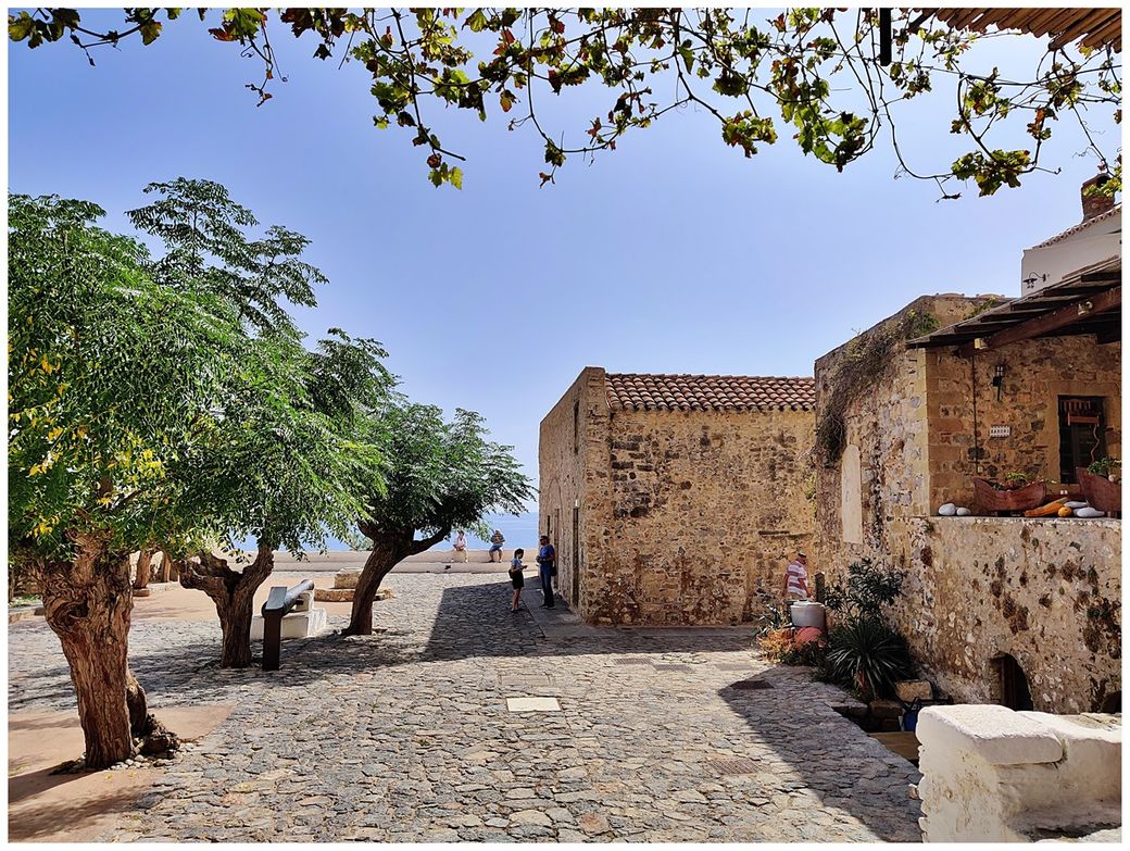 Monemvasia Archaeological Collection building on the Kanoni square. 