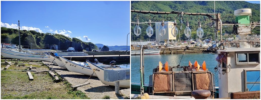 Bikuni harbor.