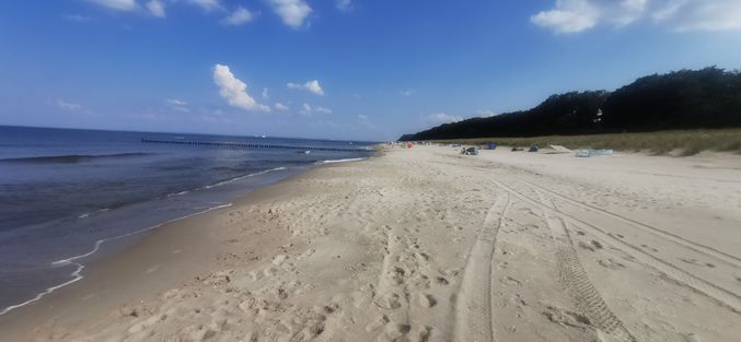 Strand bei Ückeritz - Richtung Bansin
