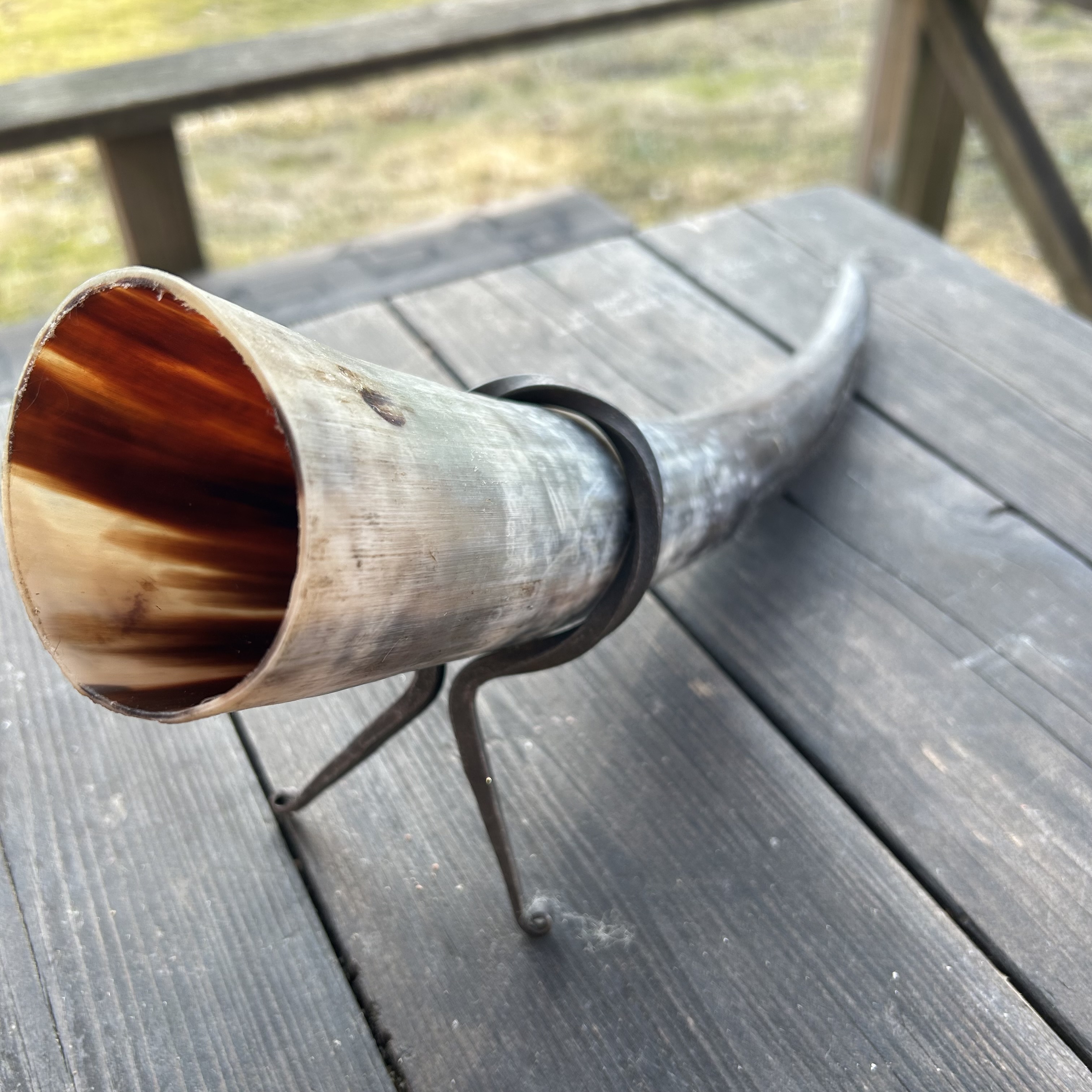 Dryckeshorn stort. 400kr