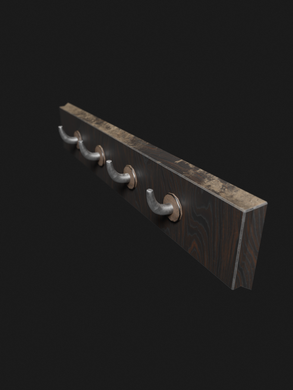 Antique Coat Rack