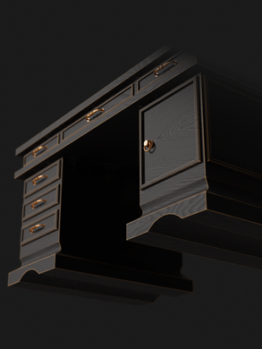 Antique Partner Desk