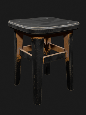 Rustic Stool