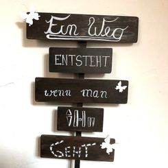 Ein Weg entsteht wenn man ihn geht