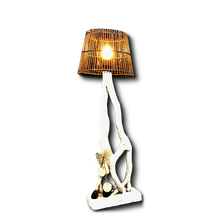 STEHLAMPE TREIBHOLZ WEISS