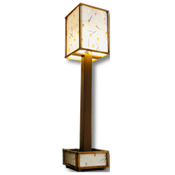 STEHLAMPE ZART BESAITET