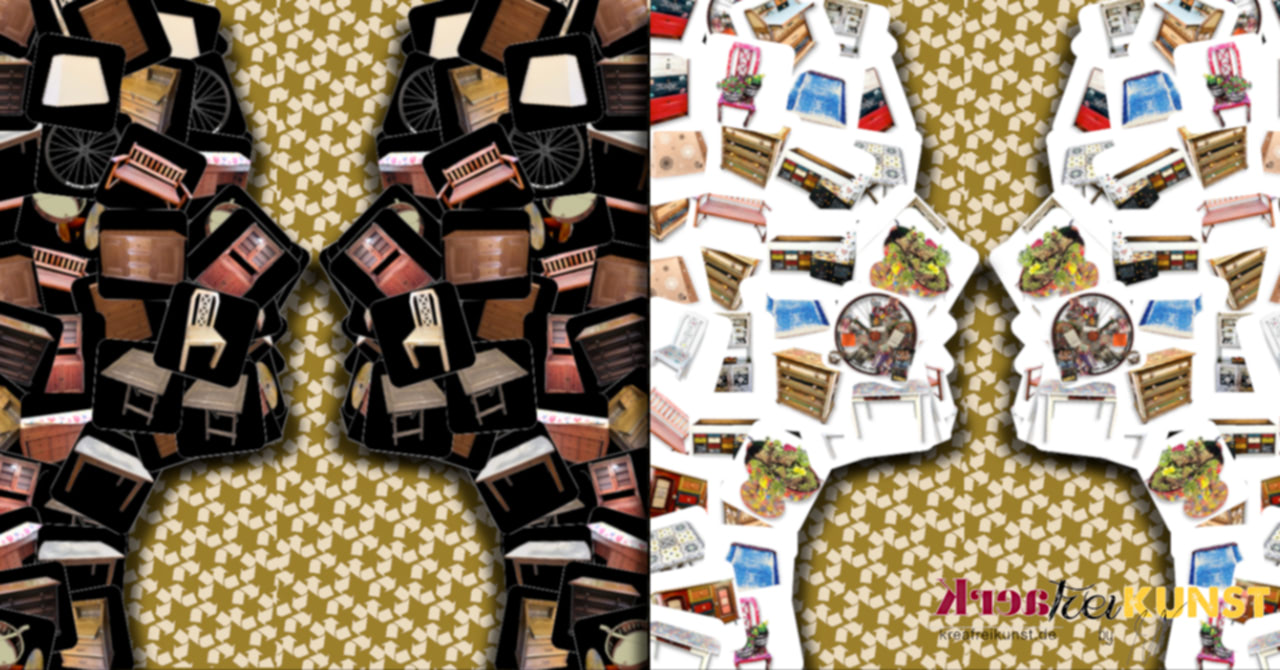 Das ist KreaFreiKunst - Kreatives Upcycling