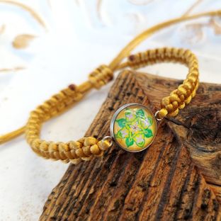 Makramee-Armband breit