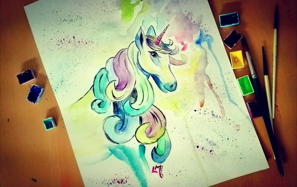Einhorn des inneren Kindes