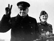 V for Victory.