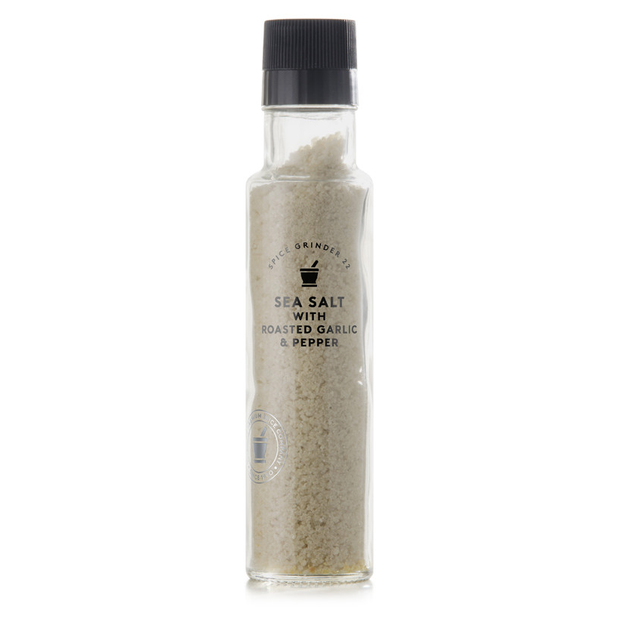 Kryddkvarn 22 med Havssalt med Rostad Vitlök & Peppar | 250g