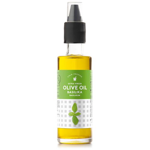 Olivolja Basilika med droppkork | 100ml