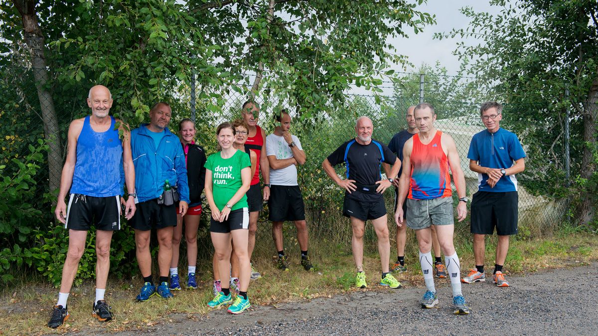 1. løp i gul 27. juli 2014