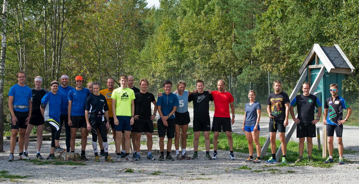 1. løp i rød 7. september 2014