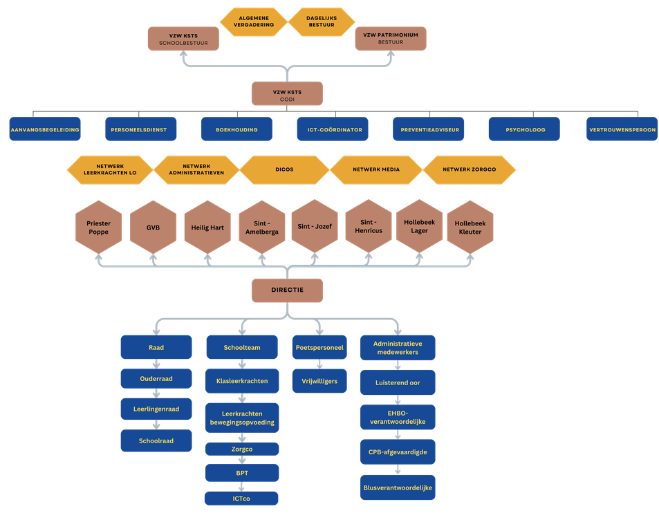 Organigram vzw KSTS
