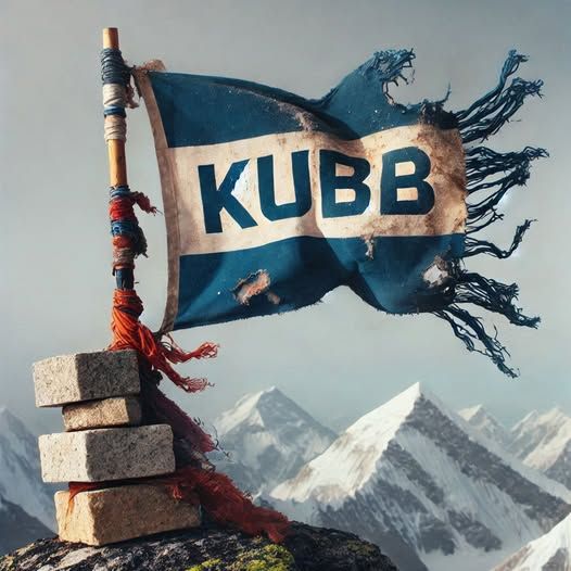 Die Kubb-Gipfel-Flagge