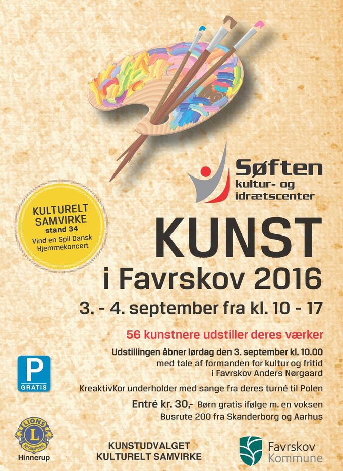 Alle kunstnere fik tilsendt plakater, annonce og en 8 siders folder som PDF til udsendelse til egne kundedatabaser. Folderen blev også udleveret eller udsendt med posten i et passende antal til kunstnerne. Folderen var også tilgængelig på biblioteker og kulturhuse,   i hele det Østjyske område.
