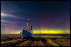 Nordlys ved kutterne