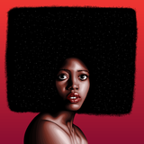 SquareHair, h=70cm