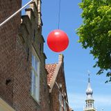 Rode bal Kunst in Veere