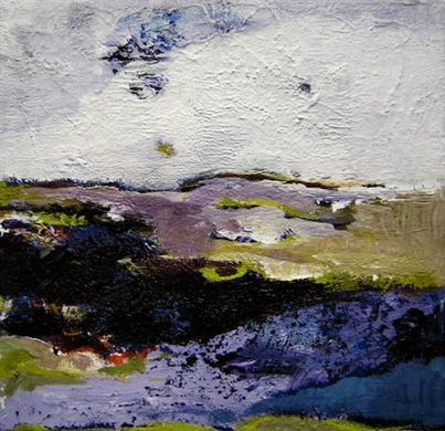Zwitserland 08 - 20x20  - acryl op doek