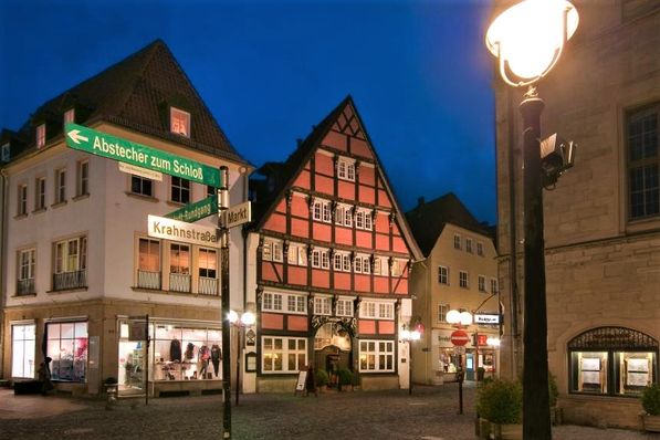 Romantic Hotel " Walhalla " in der Krahnstraße Osnabrück