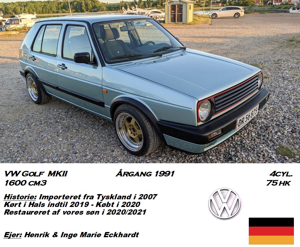 AA VW golf mkII