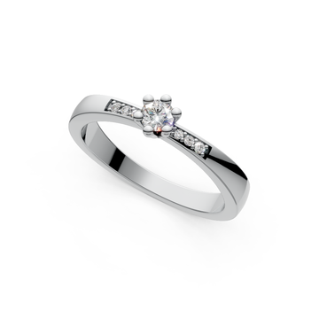 bespoke Platinum and diamond ring