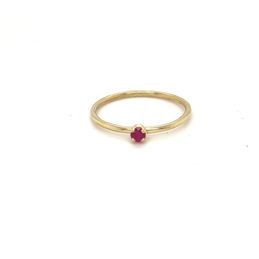 fijne ring robijn